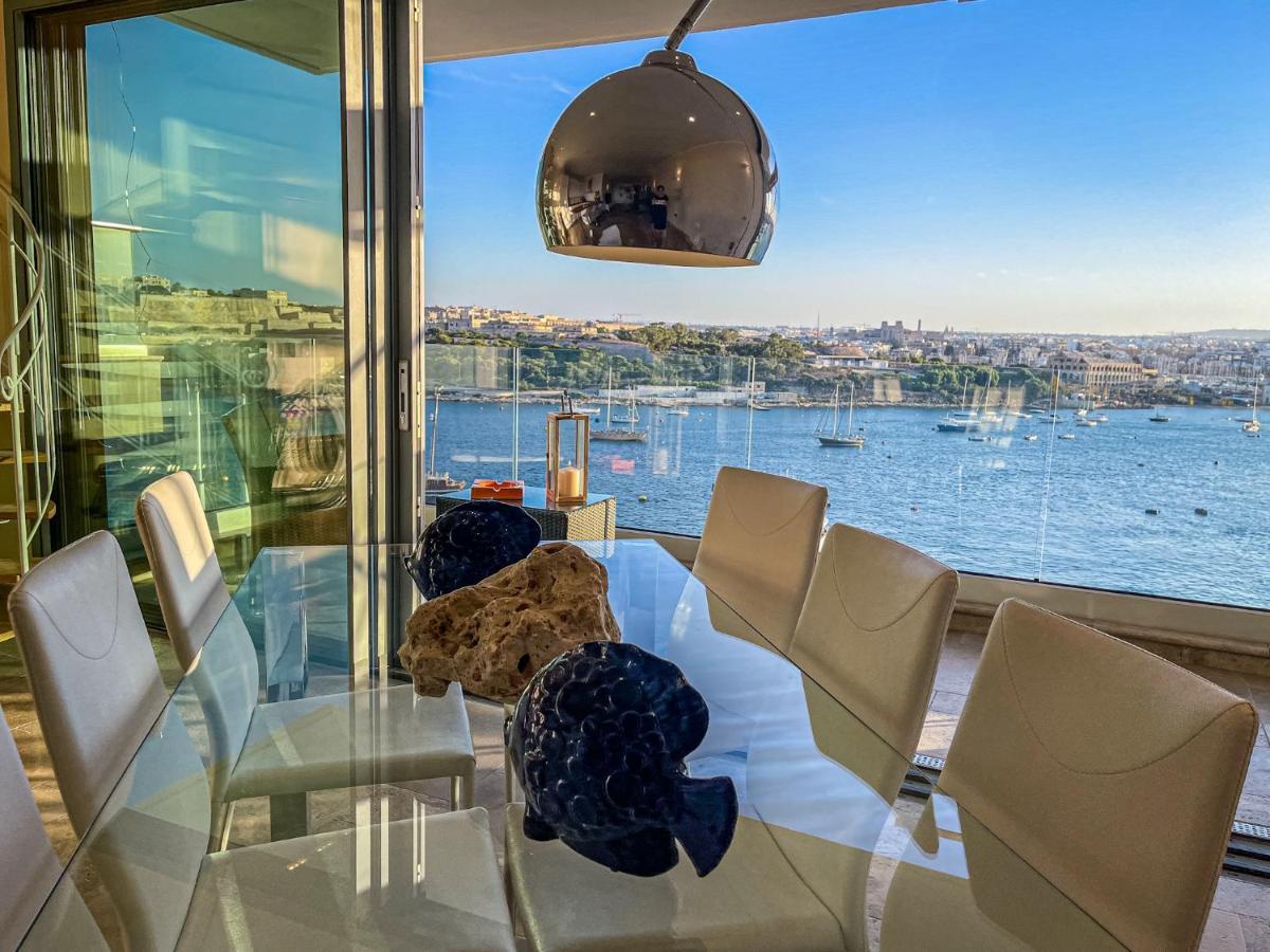 Seafront Duplex Penthouse Apartment Sliema Exterior foto