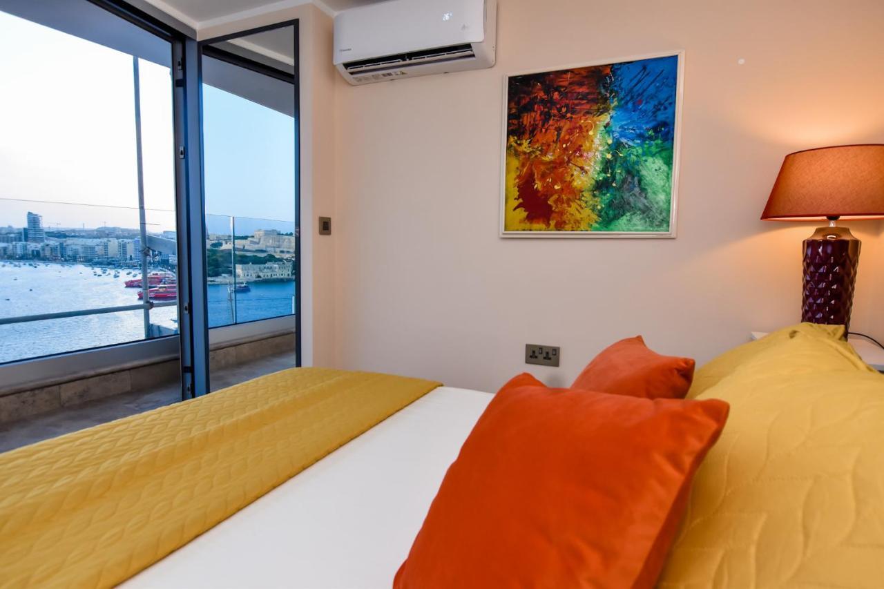 Seafront Duplex Penthouse Apartment Sliema Exterior foto