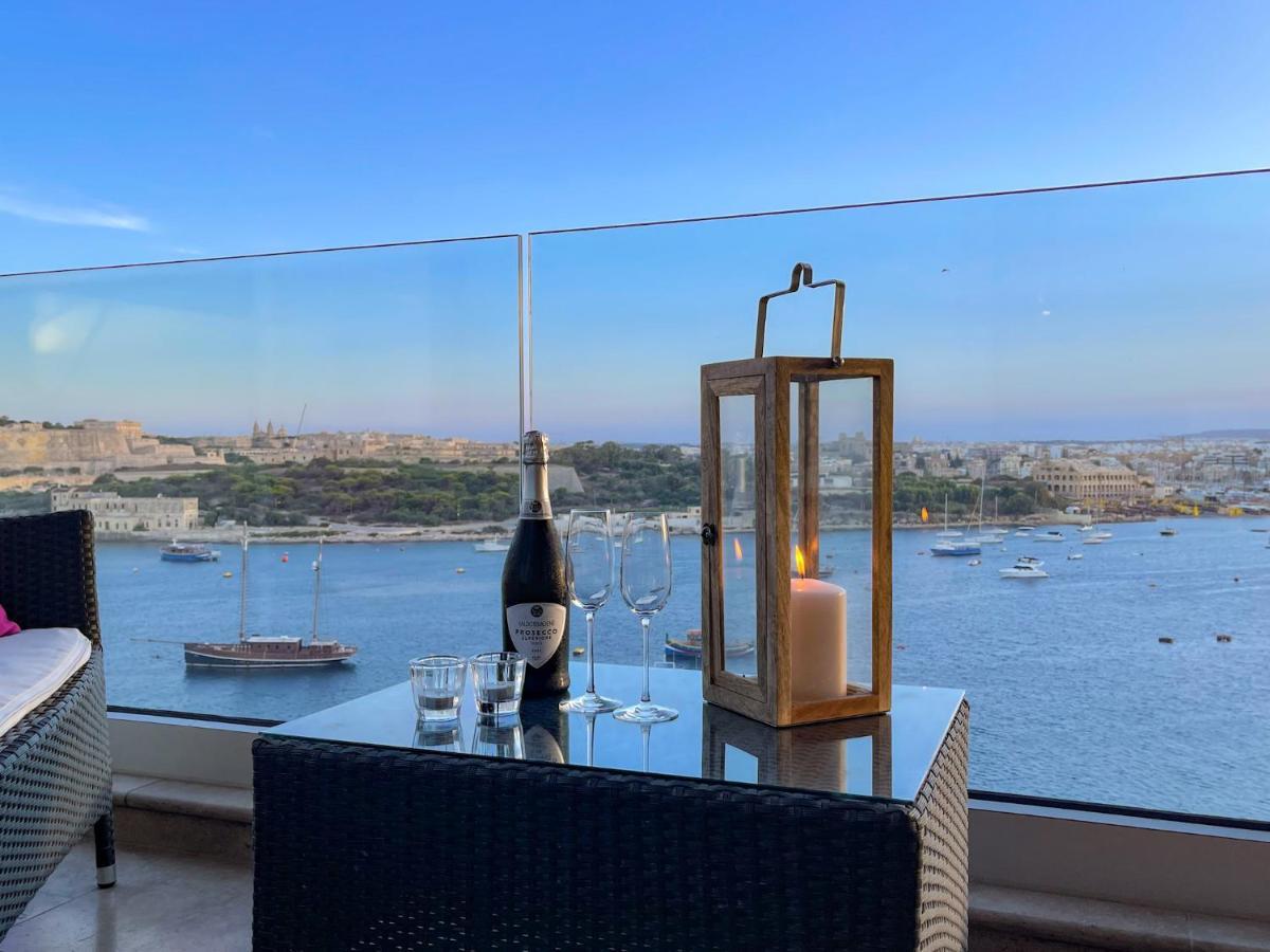 Seafront Duplex Penthouse Apartment Sliema Exterior foto