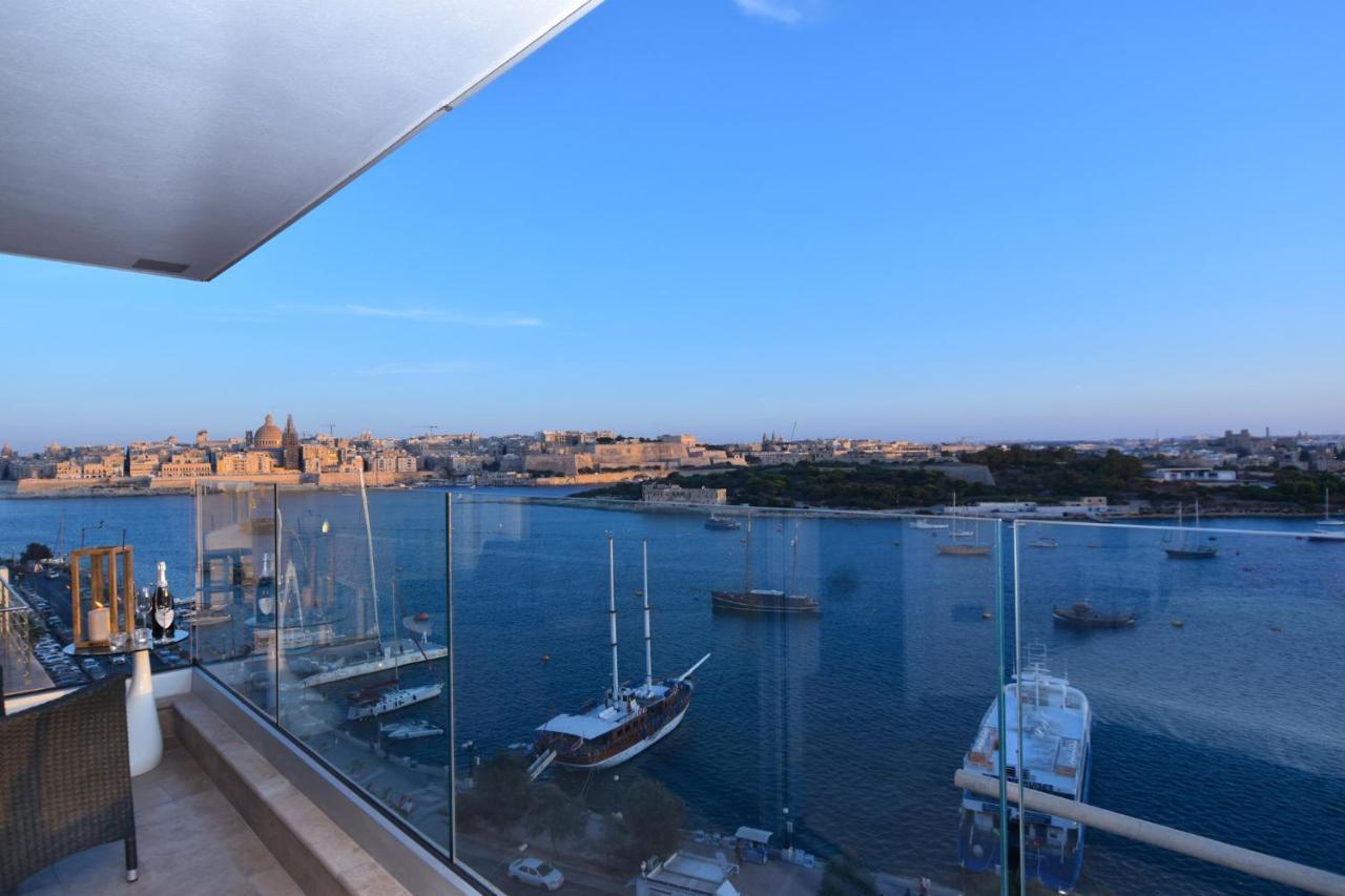 Seafront Duplex Penthouse Apartment Sliema Exterior foto