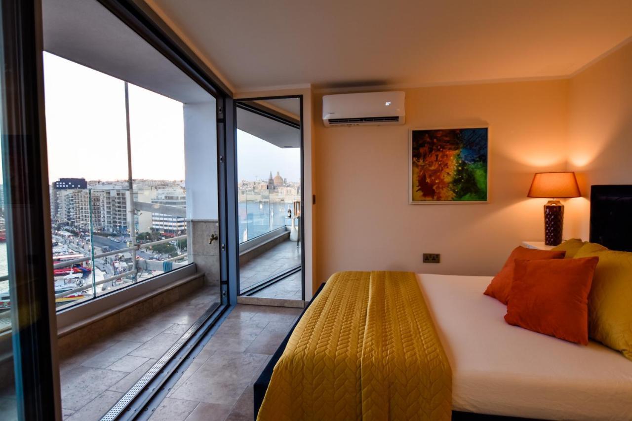 Seafront Duplex Penthouse Apartment Sliema Exterior foto